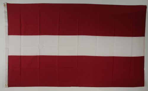 Buddel-Bini Flagge Fahne ca. 90x150 cm : Lettland Lettlandflagge Nationalflagge Nationalfahne