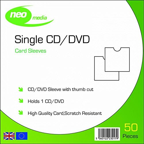 Neo Media Card Sleeves with Thumb Cut (Pack of 50)