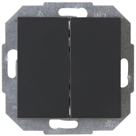 Kopp 587315085 Athenis Wechselschalter, Anthrazit, anthrazit