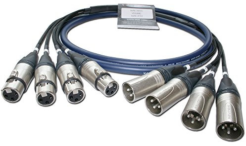 Van Damme 4 way Balanced XLR Loom (3m)