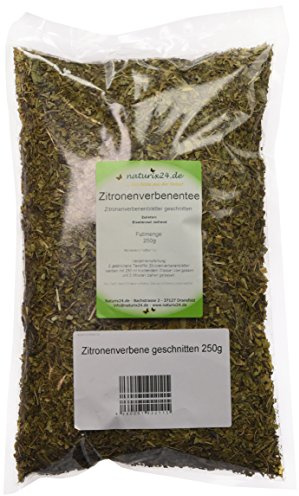 Naturix24 Zitronenverbene geschnitten – Beutel, 2er Pack (2 x 250 g)