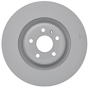 Bosch BD2449 Brake Disc - 350 mm Vented High-Carbon Disc - Front Axle - ECE-R90 Certified - Great Cooling and Noise Suppression, Advanced Corrosion protected - 1 Single Disc