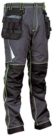 Cofra V481-0-04.Z50 Pantaloni da lavoro Leiria, antracite/nero, Z50