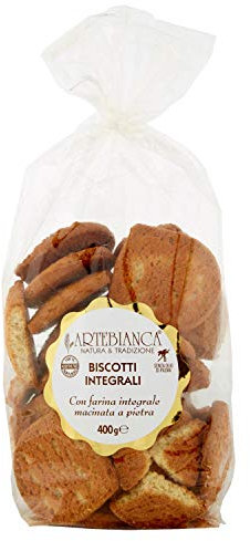 Artebianca Biscotti Integrali, 400g