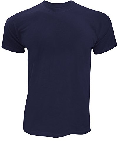 Fruit of the Loom Screen Stars Mens Original Short Sleeve T-Shirt (5XL) (Navy)