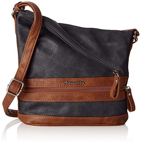 Tamaris Damen Smirne Umhängetasche Blau (Navy Comb.)