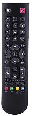 Zerone Télécommande Universelle de Remplacement pour TCL Thomson Erisson, Smart TV Télécommande pour TCL Digital TV