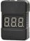 Battery Low Voltage Tester, 2Pcs RC Lipo Alarm Buzzer Indicator Checker with LED, for 1s-8s Li-Po/Li-ion/Li-Mn/Li- Fe Battery. (Black Shell)