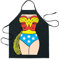 Topways® divertido delantal de cocina sexy para barbacoa, fiesta de chefs para hombres y mujeres