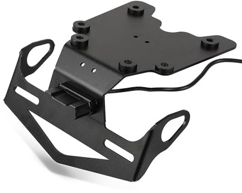 YIEBA Tenere700 Motorrad Kennzeichenhalter Halter Edelstahl Für Tenere 700 T7 XTZ700 Tenere /XT700Z Tenere TX690Z /XTZ690 Tenere Tenere 700 Rally 2019-2021