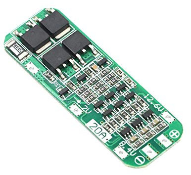 Power Converters 3S 20A Li-ion Lithium Battery 18650 Charger PCB BMS Protection Board For Drill Motor 12.6V Lipo Cell Module 64x20x3.4mm