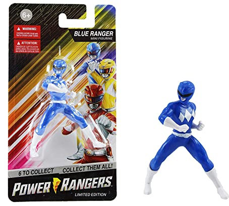 Limited Edition Power Rangers 2.5 Mini Figure - Blue Ranger