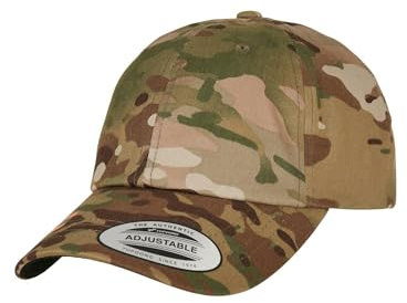 Flexfit Unisex 6245MC-Low Profile Cotton Twill Multicam Baseballkappe, one Size