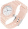 findtime Uhr Damen Analog Quarz Armbanduhr 5ATM wasserdichte Damenuhr Plastik Lichtschluckend Beleuchtend Sportuhr für Frauen Uhren Mädchen Jungen Candy Farbe Bunt Kids Watch Pink Grün