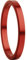 BERING Innenring schmal Aluminium rot 554-49-X1, Größe:7