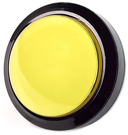 BerryBase LED Leuchttaster mit Mikroschalter, 100mm Arcade Button für Arcade Machine Videospiele Parts, Buzzer Button 12 V