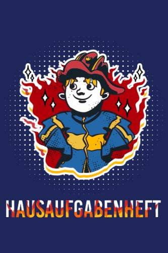 Hausaufgabenheft: Feuerwehr Schülerkalender 2023/2024 Jungs für ein ganzes Schuljahr