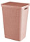 CURVER Jute - Cesto portabiancheria rosa Dawn, 58 l, 43 x 34 x 58,2 cm