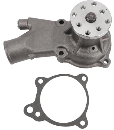 KIMISS Wasserumwälzpumpe 884727 65142A1 Motorumwälzpumpe mit Dichtungen Wasserumwälzpumpenbaugruppe aus Metalllegierung für 2,5 Liter 153 Cid Inline 4 3,0 Liter 181 Cid