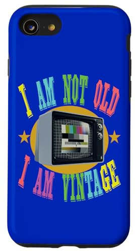 Hülle für iPhone SE (2020) / 7 / 8 Test Color Palette Fernseher Retro TV Geek 90s Party 80s