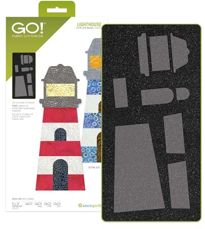 AccuQuilt Stanzform Leuchtturm - 55633