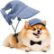 Esshogo Baseballmütze für Haustiere, Hunde Sonnenhut, Haustier Sommer Hut für Welpen Hunde Mütze, Hut Hundecap mit Ohrlöchern, Pet Eltern Kind Mütze
