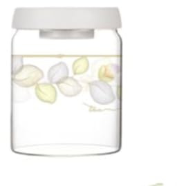 THUN - Barattolo ermetico medio - vetro - Collezione Country Bloom - 400 ML