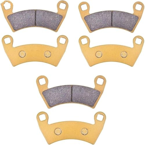Motorradbremsbeläge Motorrad Bremsbeläge Für RGR570 RGR1000 RGR 570 1000 XP RS1 EFI Crew(3 pc 1set)