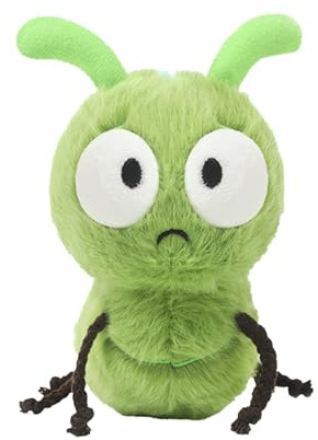 Xiyocadt Kakerlaken Plüschtier, Kuscheltier Insekten, Insekten Plushie Puppen, Geschenk Für Freunde Und Kinder (1pc,Raupe)