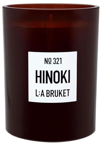 No. 321 Candle Hinoki 260g braun, 260g