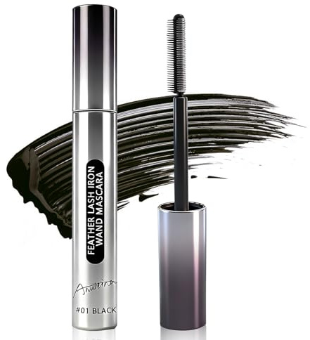 Iron Eye Mascara, Doppelflügeliger Bürstenkopf, Wasserfest (Schwarz)