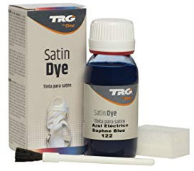 TRG The One Satin Dye, Tinta satinada para zapatos, Azul (122 Azul eléctrico), 50 ml