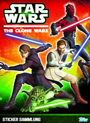 Star Wars The Clone Wars 2013 Sticker Album