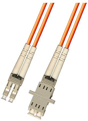 LC maschio – LC femmina 62.5/125 Duplex fibra ottica cavo adattatore 0,3 m Multimode