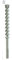 HIKOKI 754349 - Brocas SDS-MAX Profesional 4 Filos 45x570 mm largo util 450 mm