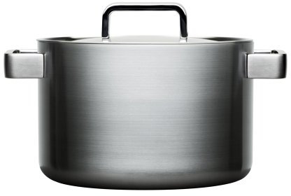 Iittala Tools - Kochtopf mit Deckel - 5,0 l - Gebürsteter Edelstahl