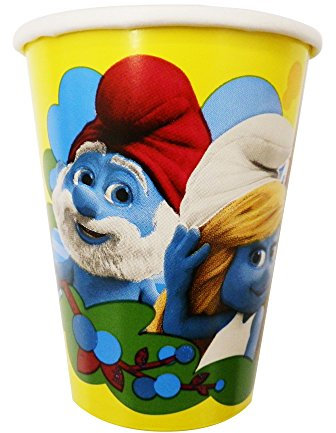 Como giochi - Schlümpfe 2 (e) - 8 Pappbecher