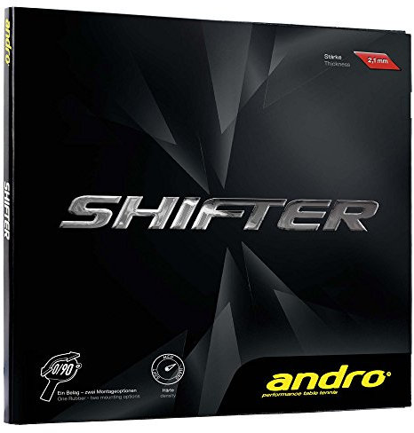 ANDRO Belag Shifter, schwarz, 1,9 mm