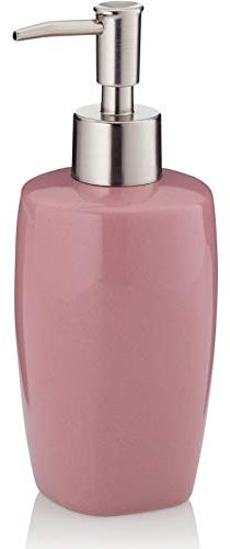 Kela Liquid Soap Dispenser Lindano Collection, Keramik, Rose Wood