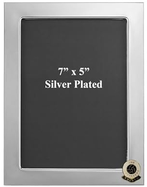Knight Fulham football club silver plated photo frame