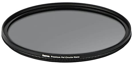 Hama Premium Circular Polarising Camera Filter 46 mm – Filter für Kameras (4,6 cm, Circular Polarising Camera Filter, ZR (Zero Reflection) Super Multi-Coating, 1 Stück (S))