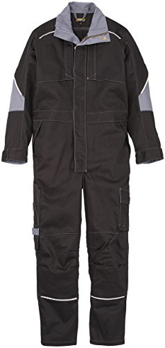 Blaklader 60611516 ANTI-FLAMMEN-OVERALL, Schwarz/ Grau, grootte C46