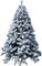 Weihnachtsbaum DIY Christbaum Künstlicher Weihnachtsbaum Gespritzter Weihnachtsbaum Verzierte Mit Scharnieren Premium-Metall Pine Ständer Auto-Ausbreitung for Inneneinrichtungen QAF1106