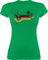 Shirt Damen - Fußball EM WM - Deutschland Germany Adler Schwarz Rot Gold - M - Grün - deutschlandtrikot fußballtrikot Europameisterschaft German Funshirts für Frauen Deutschland-t-Shirt