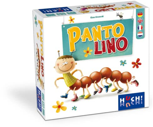 HUCH! | Pantolino | Kinderspiele | Bunt | Würfelspiele | Brettspiele | Mitmachspiele | Geschenke | Kinderbrettspiele | für 2 bis 4 Spieler ab 4 Jahren