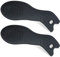 MSY BIGSUNNY Repose-cuillère en silicone pour cuisinière, support pour ustensiles de cuisine pour comptoir de cuisine - (lot de 2, noir)
