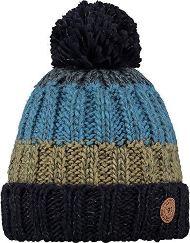 Barts Wilhelm Beanie Boys Mütze, 0004-BLUE, 53 Kinder und Jugendliche