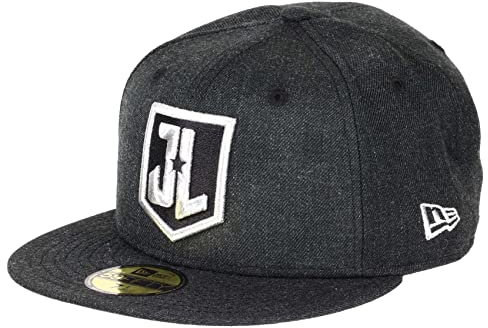 New Era Justice League Dark Gray 59Fifty Fitted Basecap - 7-14