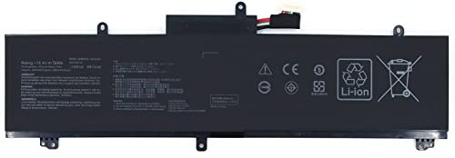 AKKEE C41N1837 Laptop Batteria per ASUS ROG Zephyrus GA502D GA502DU GA502GU GA532DU GU502DU GU502GU GU502GV GU502GW GU532GU GU532GV GX502GV GX502GW GX502GV GX532GV 15.4V 76Wh