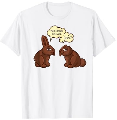 Osterhase Ostern lustig Oster Outfit Damen Herren Osterhasen T-Shirt